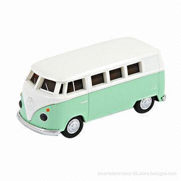 Bus-shaped USB flash drives